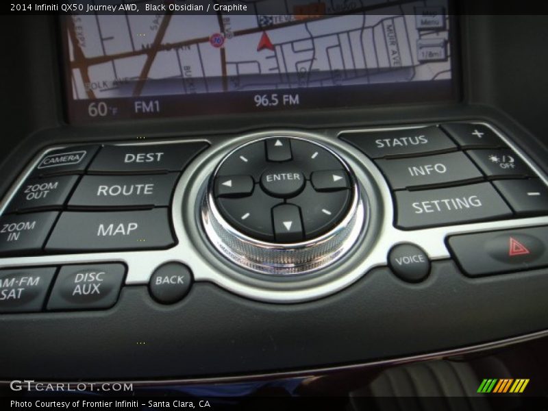 Controls of 2014 QX50 Journey AWD