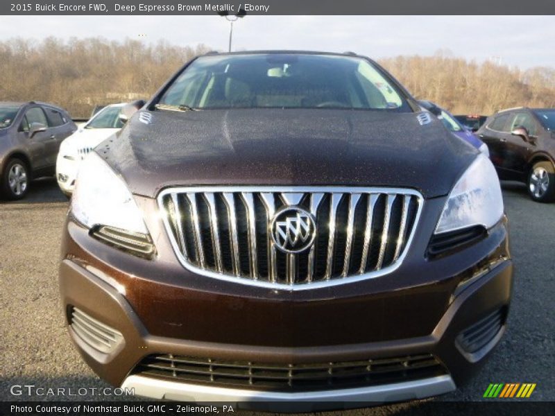 Deep Espresso Brown Metallic / Ebony 2015 Buick Encore FWD