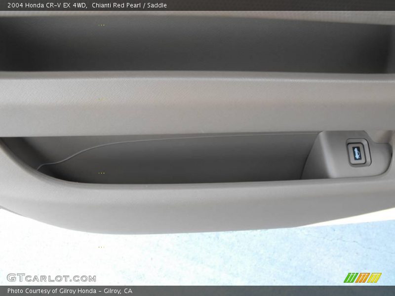 Chianti Red Pearl / Saddle 2004 Honda CR-V EX 4WD