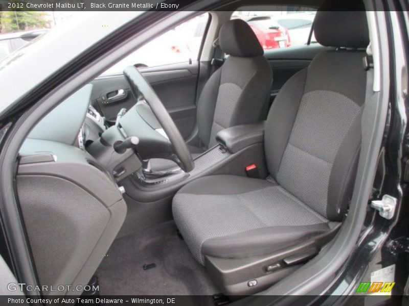 Black Granite Metallic / Ebony 2012 Chevrolet Malibu LT