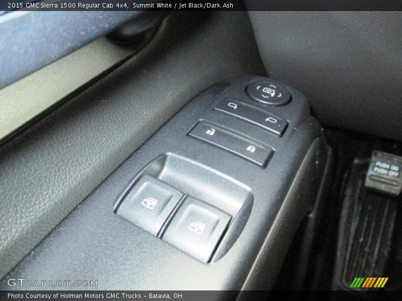 Summit White / Jet Black/Dark Ash 2015 GMC Sierra 1500 Regular Cab 4x4