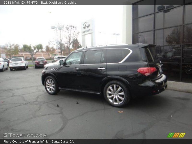 Black Obsidian / Graphite 2012 Infiniti QX 56 4WD