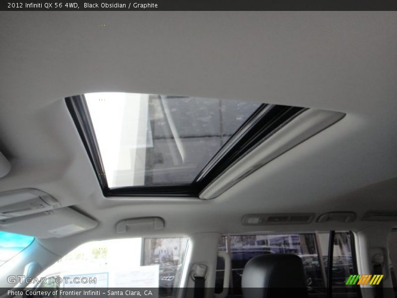 Black Obsidian / Graphite 2012 Infiniti QX 56 4WD
