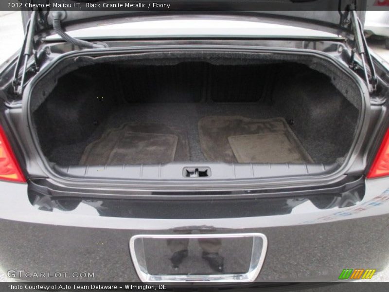 Black Granite Metallic / Ebony 2012 Chevrolet Malibu LT