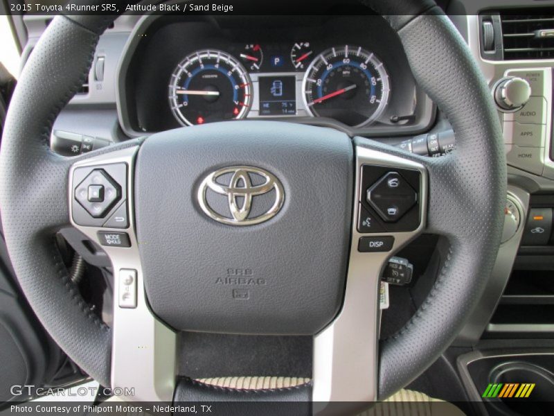 Attitude Black / Sand Beige 2015 Toyota 4Runner SR5