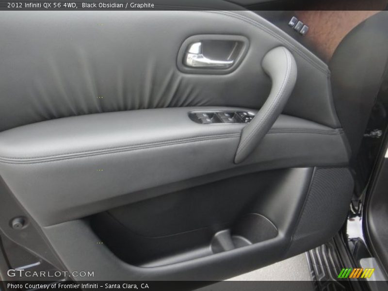 Black Obsidian / Graphite 2012 Infiniti QX 56 4WD