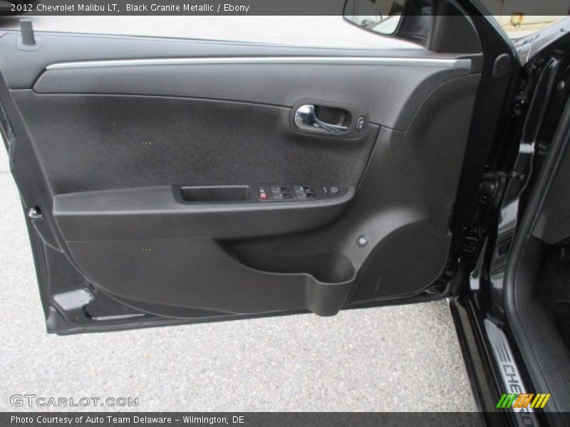 Black Granite Metallic / Ebony 2012 Chevrolet Malibu LT