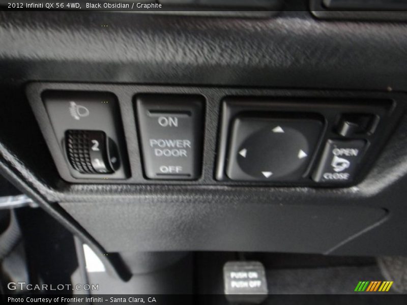 Black Obsidian / Graphite 2012 Infiniti QX 56 4WD