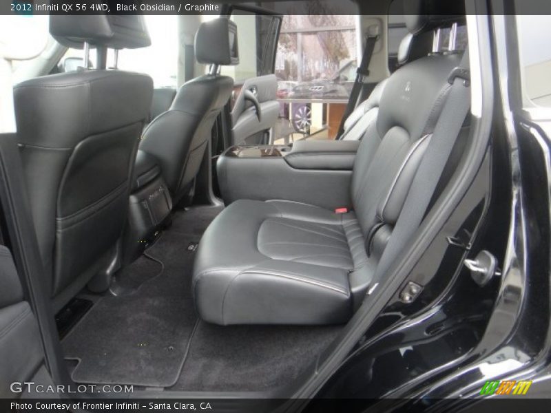 Black Obsidian / Graphite 2012 Infiniti QX 56 4WD