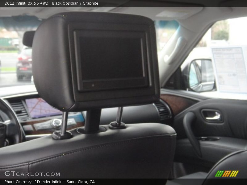Black Obsidian / Graphite 2012 Infiniti QX 56 4WD