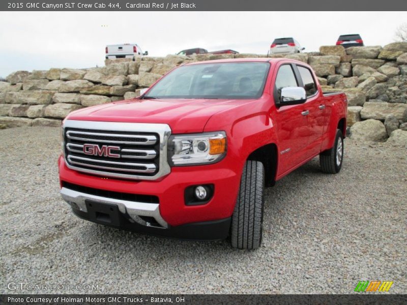 Cardinal Red / Jet Black 2015 GMC Canyon SLT Crew Cab 4x4