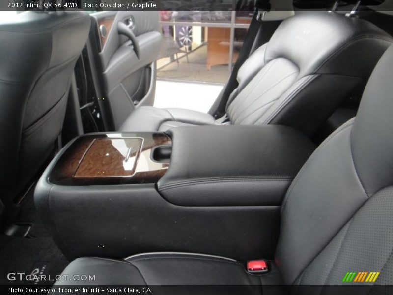 Black Obsidian / Graphite 2012 Infiniti QX 56 4WD