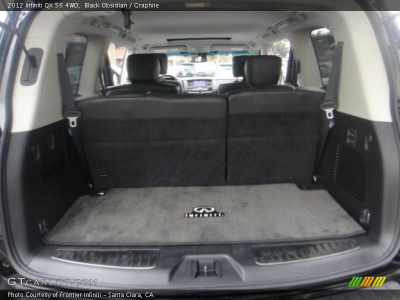 Black Obsidian / Graphite 2012 Infiniti QX 56 4WD