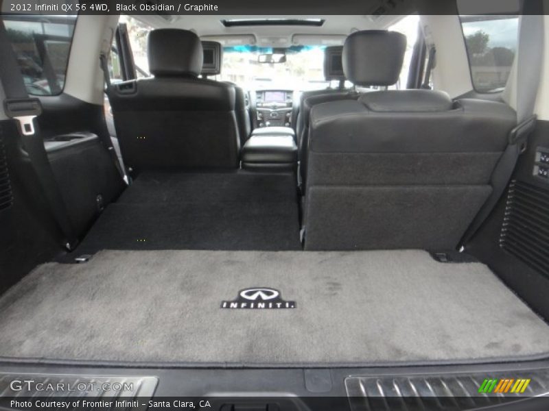 Black Obsidian / Graphite 2012 Infiniti QX 56 4WD