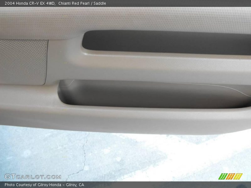 Chianti Red Pearl / Saddle 2004 Honda CR-V EX 4WD