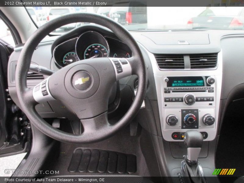 Black Granite Metallic / Ebony 2012 Chevrolet Malibu LT