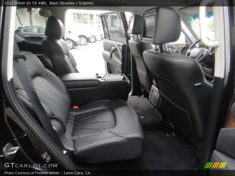 Black Obsidian / Graphite 2012 Infiniti QX 56 4WD