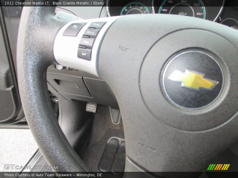 Black Granite Metallic / Ebony 2012 Chevrolet Malibu LT