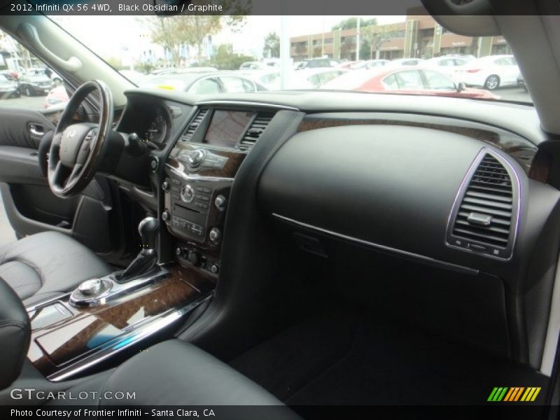 Black Obsidian / Graphite 2012 Infiniti QX 56 4WD