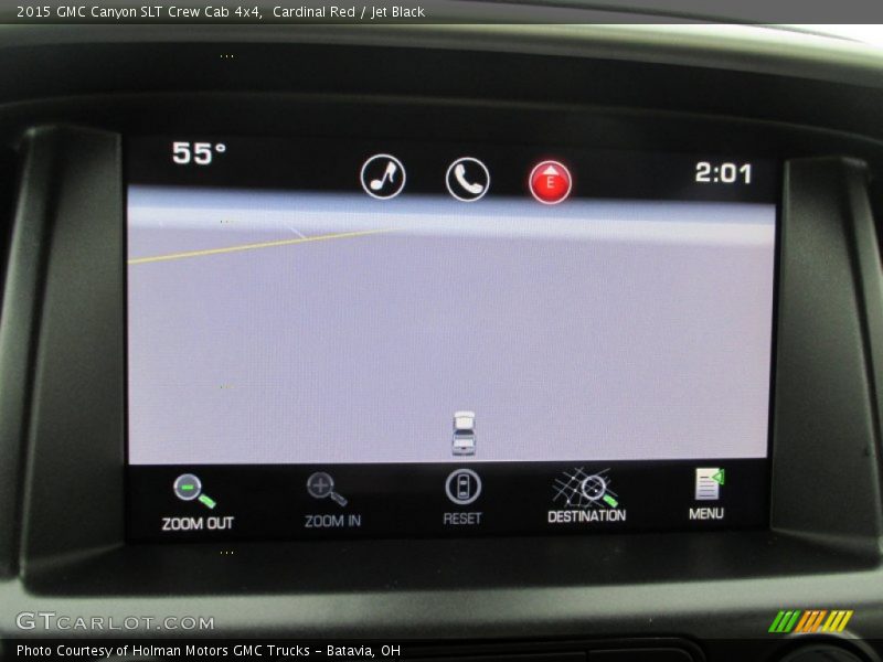 Cardinal Red / Jet Black 2015 GMC Canyon SLT Crew Cab 4x4