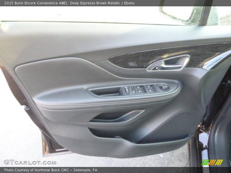 Deep Espresso Brown Metallic / Ebony 2015 Buick Encore Convenience AWD