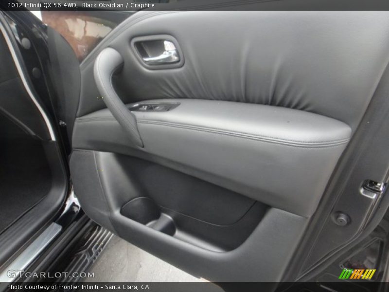 Black Obsidian / Graphite 2012 Infiniti QX 56 4WD