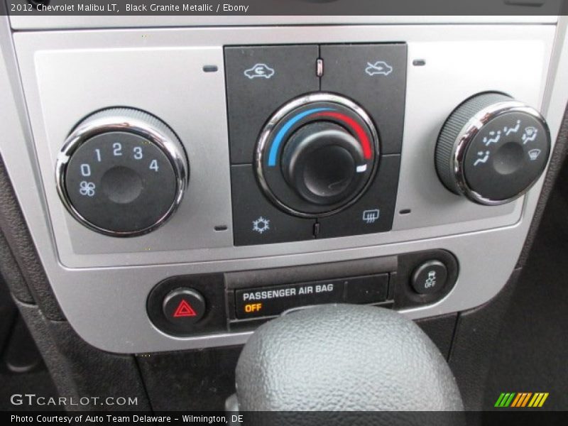 Black Granite Metallic / Ebony 2012 Chevrolet Malibu LT
