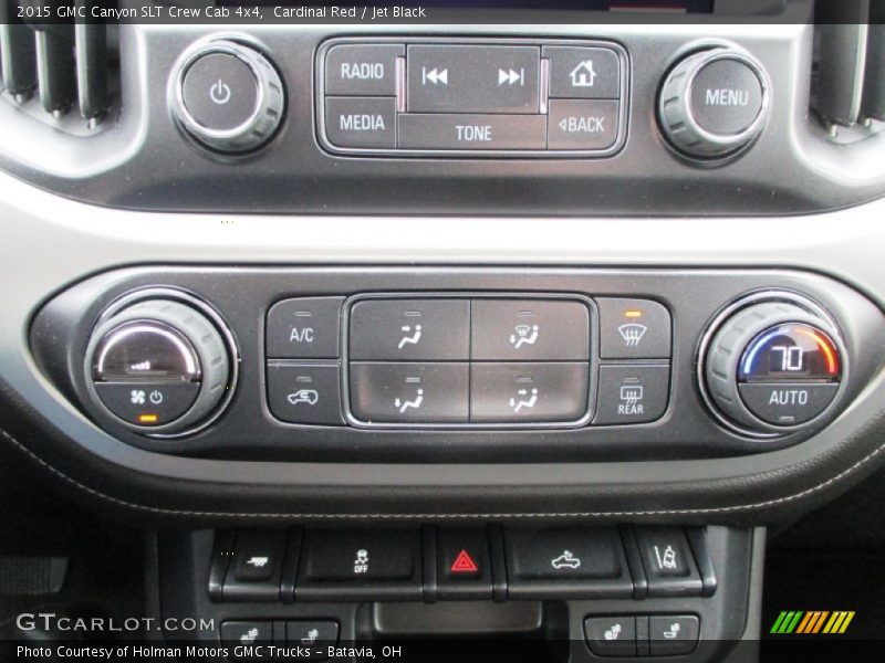 Cardinal Red / Jet Black 2015 GMC Canyon SLT Crew Cab 4x4