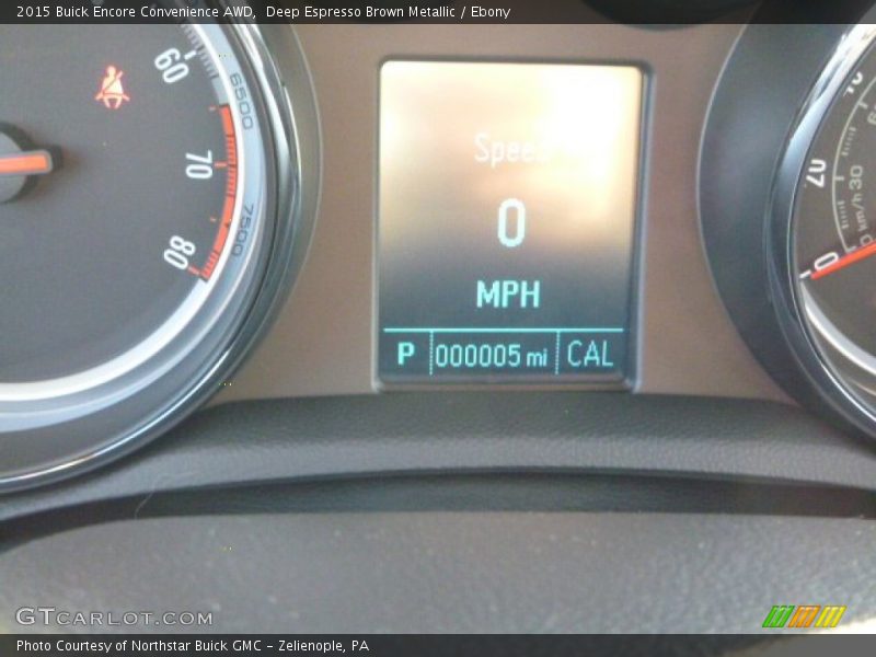 Deep Espresso Brown Metallic / Ebony 2015 Buick Encore Convenience AWD