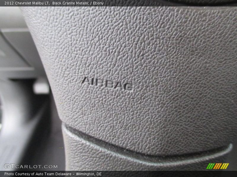 Black Granite Metallic / Ebony 2012 Chevrolet Malibu LT