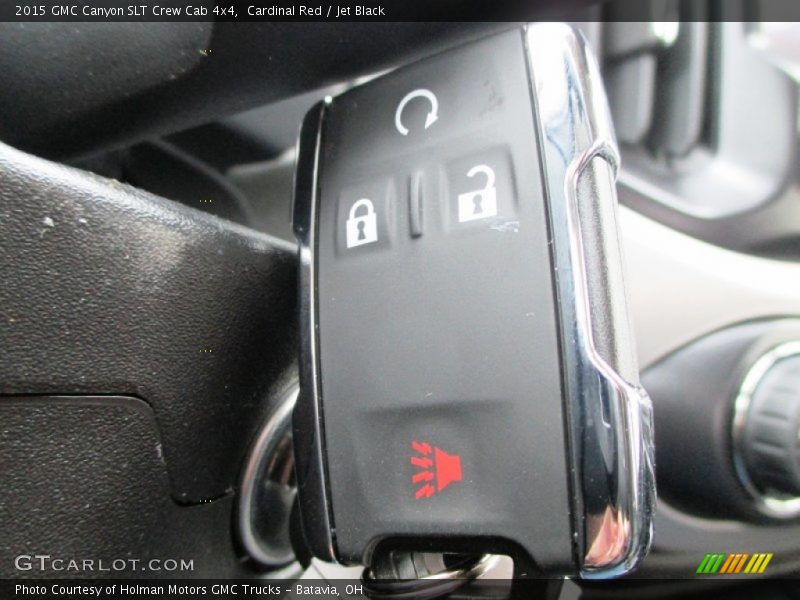 Cardinal Red / Jet Black 2015 GMC Canyon SLT Crew Cab 4x4