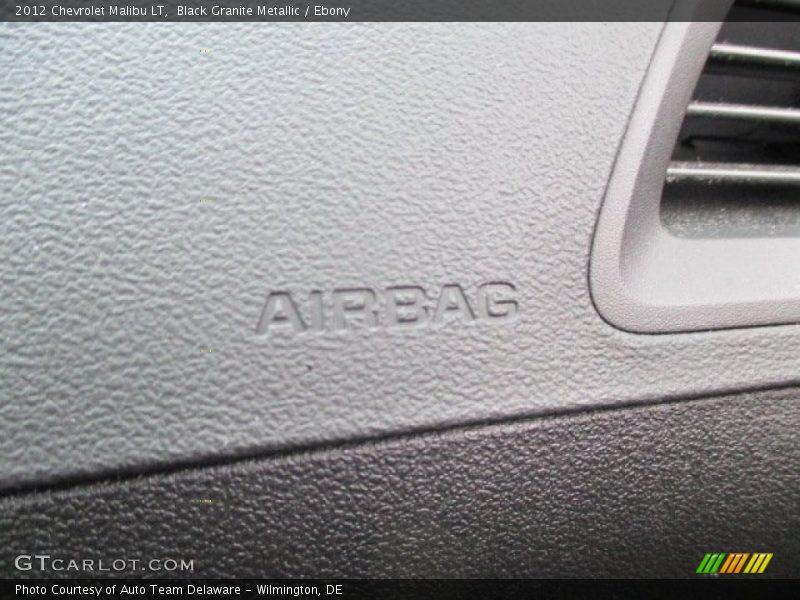 Black Granite Metallic / Ebony 2012 Chevrolet Malibu LT