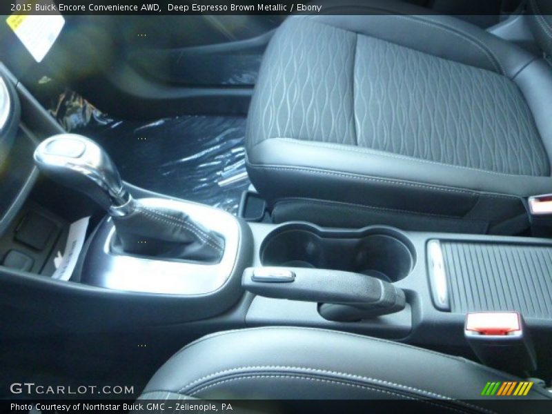 Deep Espresso Brown Metallic / Ebony 2015 Buick Encore Convenience AWD