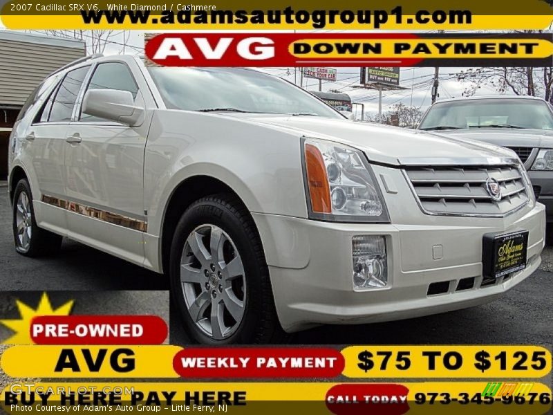 White Diamond / Cashmere 2007 Cadillac SRX V6