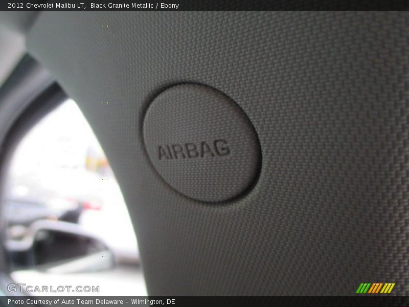 Black Granite Metallic / Ebony 2012 Chevrolet Malibu LT