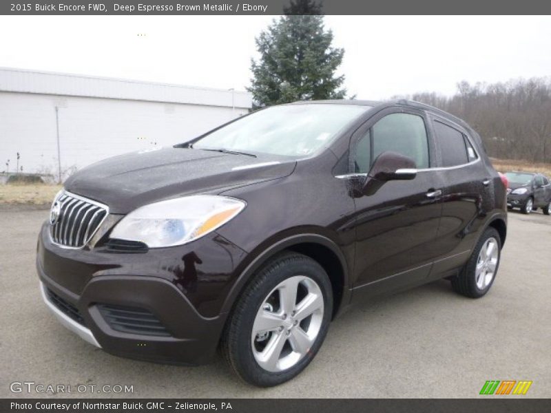 Deep Espresso Brown Metallic / Ebony 2015 Buick Encore FWD