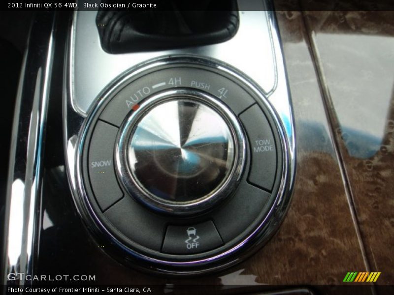 Black Obsidian / Graphite 2012 Infiniti QX 56 4WD