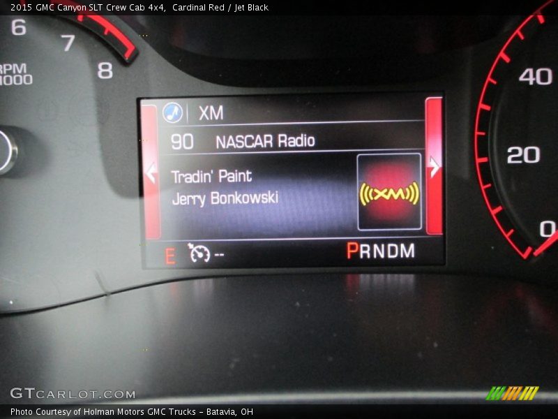 Cardinal Red / Jet Black 2015 GMC Canyon SLT Crew Cab 4x4