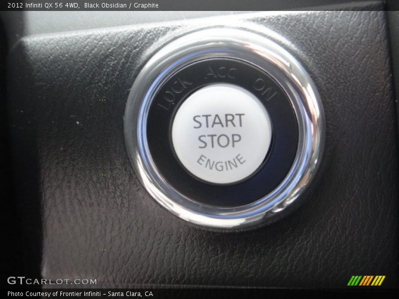 Black Obsidian / Graphite 2012 Infiniti QX 56 4WD