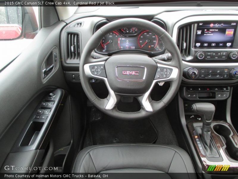 Cardinal Red / Jet Black 2015 GMC Canyon SLT Crew Cab 4x4