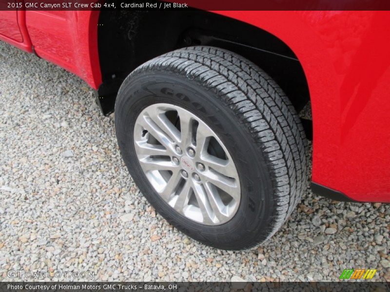 Cardinal Red / Jet Black 2015 GMC Canyon SLT Crew Cab 4x4