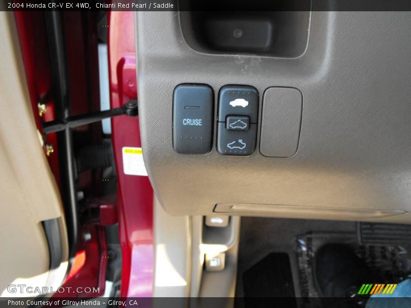 Chianti Red Pearl / Saddle 2004 Honda CR-V EX 4WD