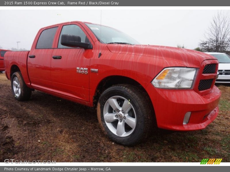 Front 3/4 View of 2015 1500 Express Crew Cab