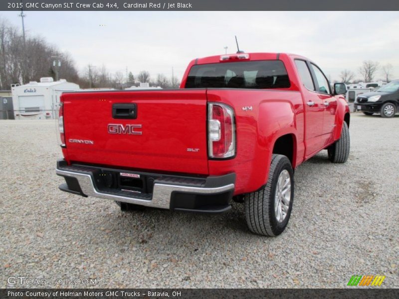 Cardinal Red / Jet Black 2015 GMC Canyon SLT Crew Cab 4x4