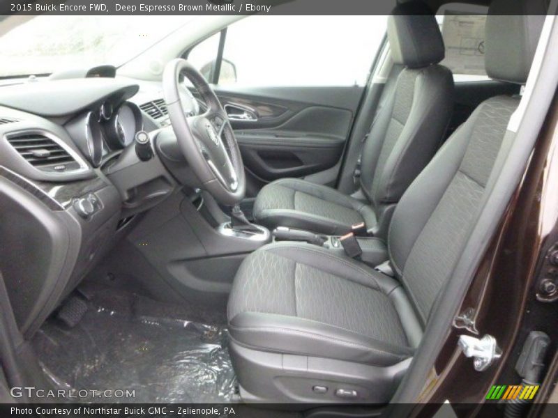 Deep Espresso Brown Metallic / Ebony 2015 Buick Encore FWD