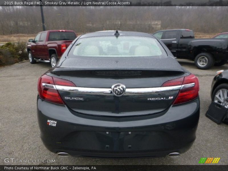 Smokey Gray Metallic / Light Neutral/Cocoa Accents 2015 Buick Regal FWD