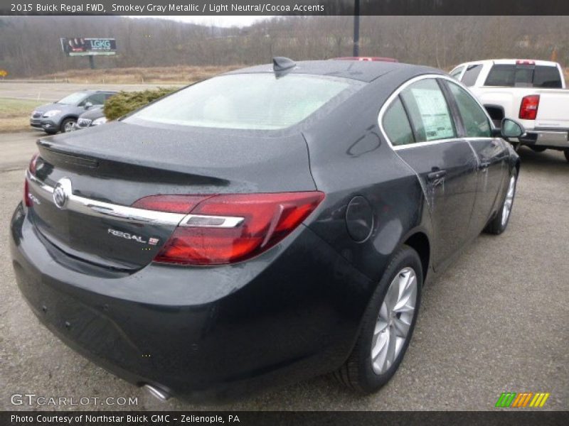 Smokey Gray Metallic / Light Neutral/Cocoa Accents 2015 Buick Regal FWD