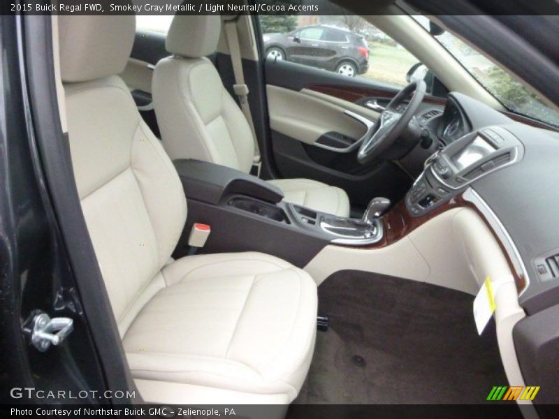 Smokey Gray Metallic / Light Neutral/Cocoa Accents 2015 Buick Regal FWD