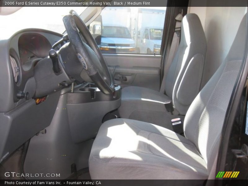 Black / Medium Flint 2006 Ford E Series Cutaway E350 Commercial Moving Van