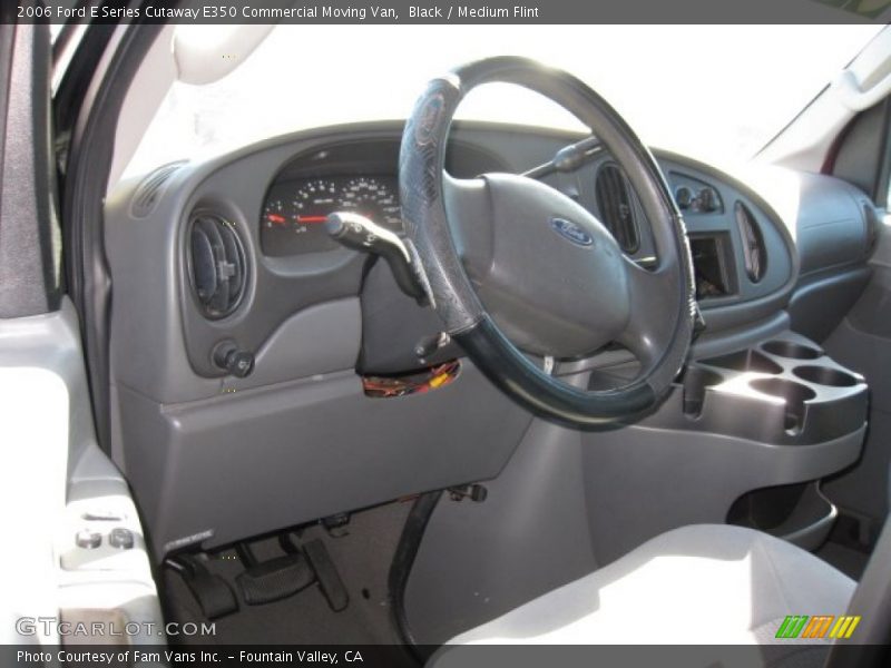 Black / Medium Flint 2006 Ford E Series Cutaway E350 Commercial Moving Van